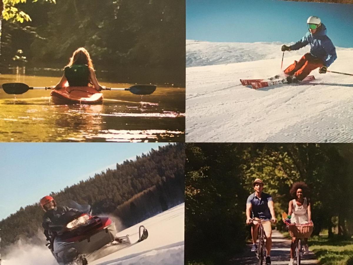 Mount Snow, Snowmobilers N Trailers Plenty Of Parking Wilmington Exterior foto